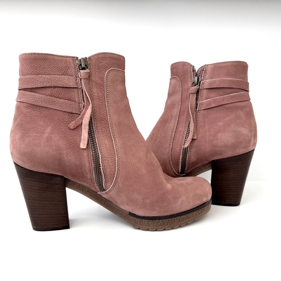 Blush Pink Suede Leni Ankle Boots by Holding Horses for Anthropologie Size 38 - Picture 5 of 13